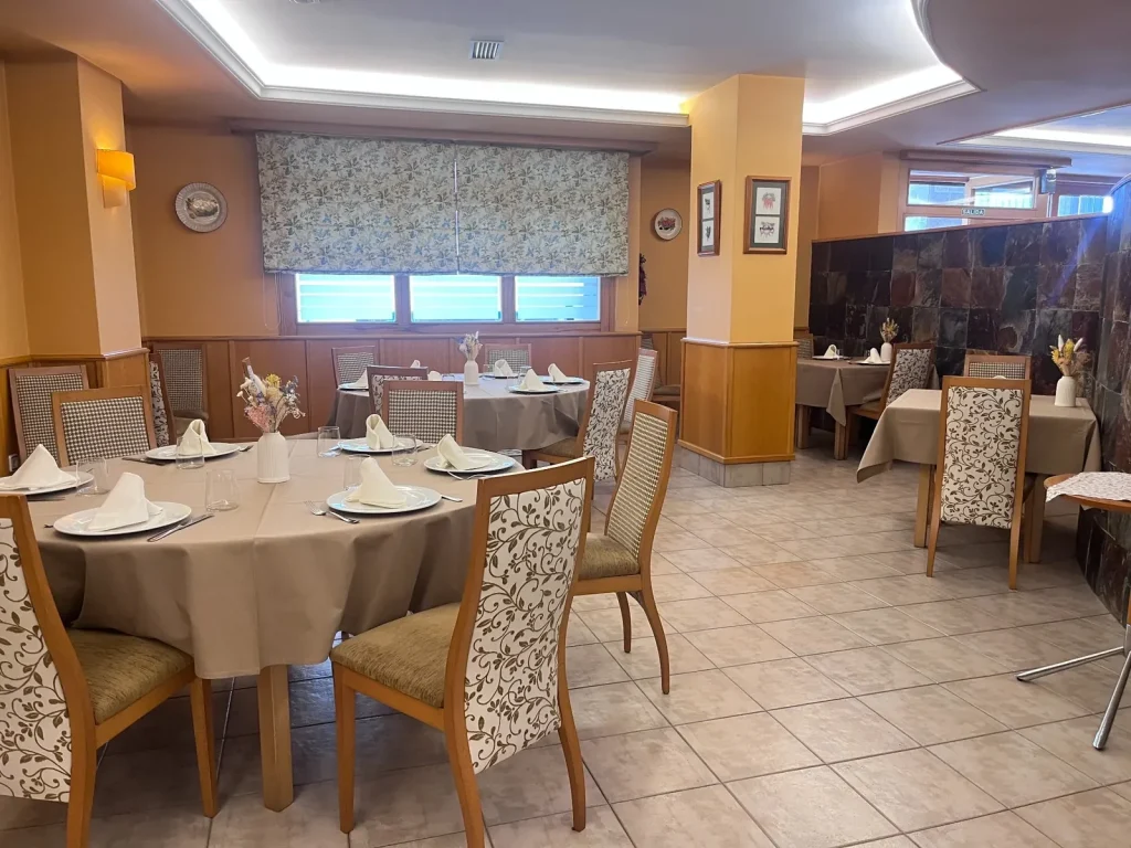 Mantelería profesional a medida para el Restaurante San Andrés en Betanzos, A Coruña.